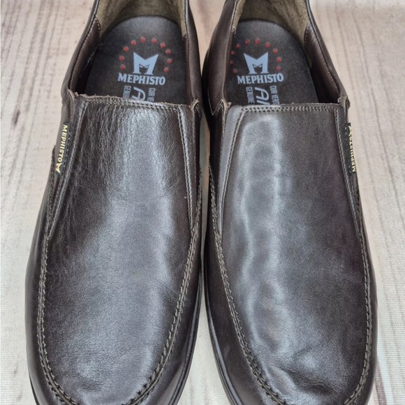 Mephisto Men's Size 12 Davy Dark Brown Leather Slip-On Rain Shoes ($320) - Picture 7 of 15